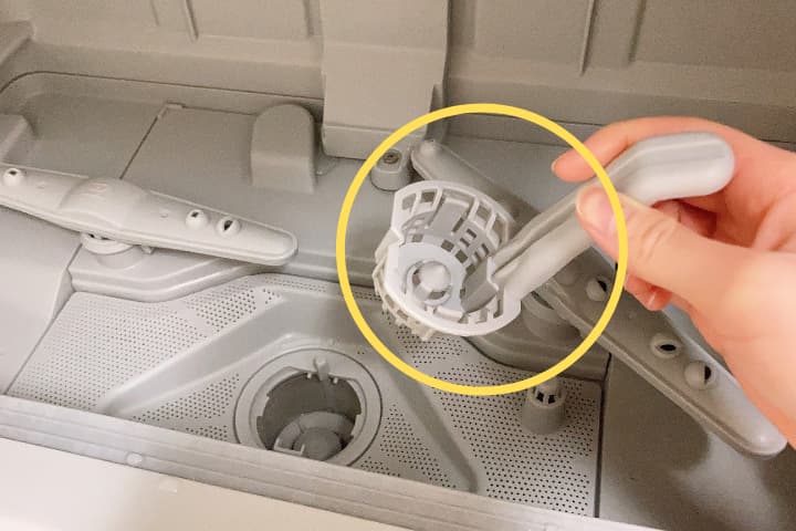 Panasonic食洗機NP-TSK1　お手入れ方法は簡単